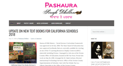 Desktop Screenshot of pashaurasinghdhillon.com